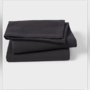 Threshold 2pk Napkins Charcoal